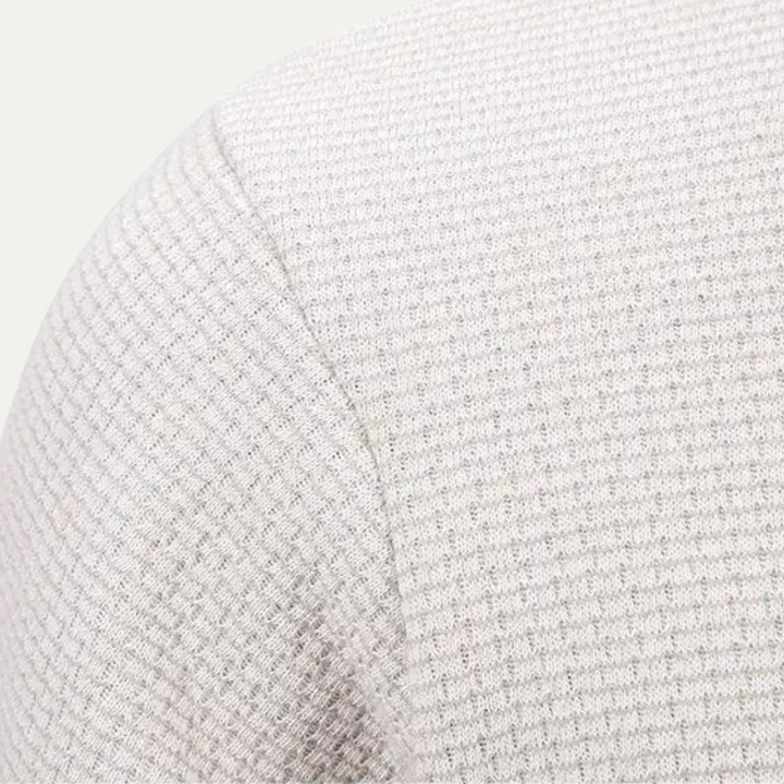 Mens Knitted Zip Cardigan Casual Stand Collar