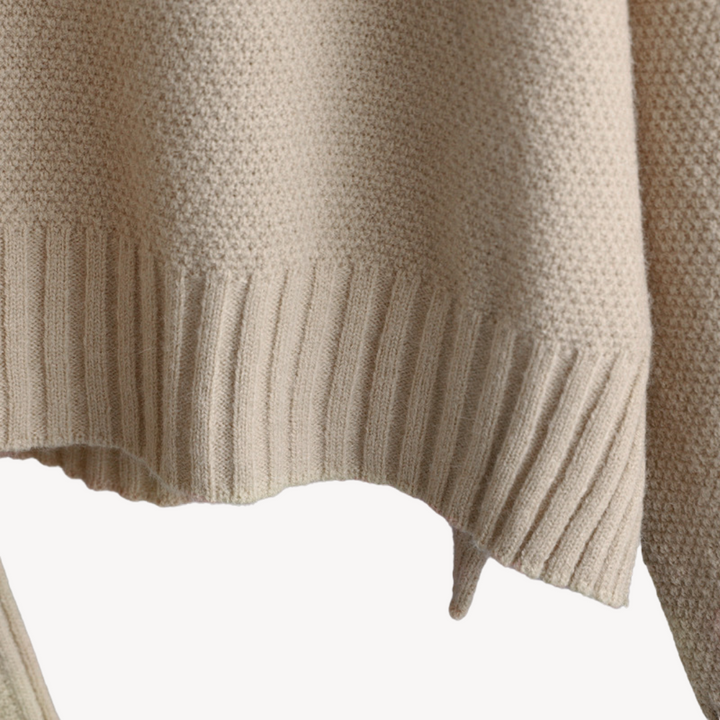 Womens Knit Loungewear Set Relaxed Fit