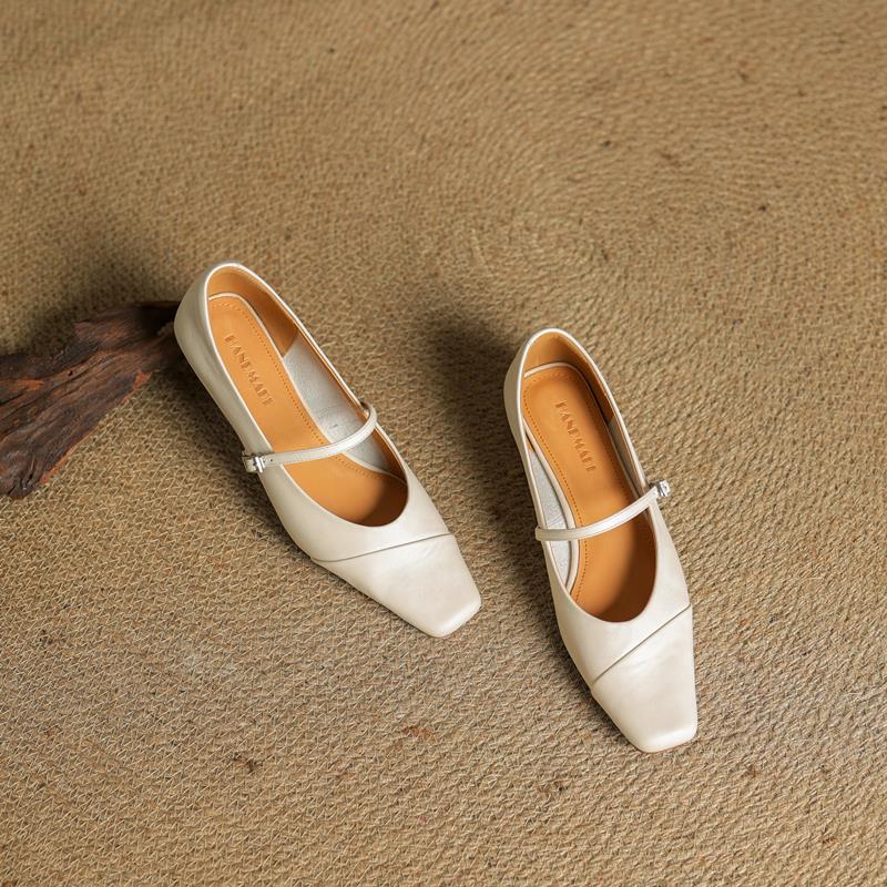 Womens Genuine Leather Pumps Classic Fit