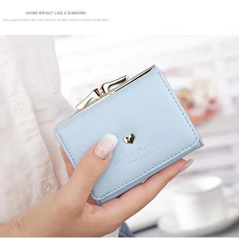 Womens Mini Organizer Wallet Compact Slim Design