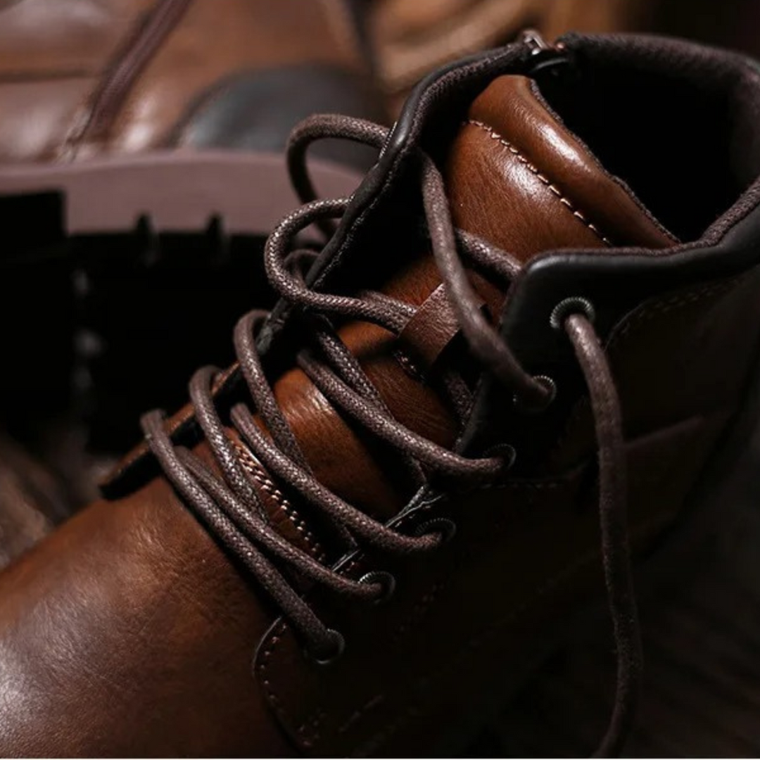 Mens Leather Boots Classic Style