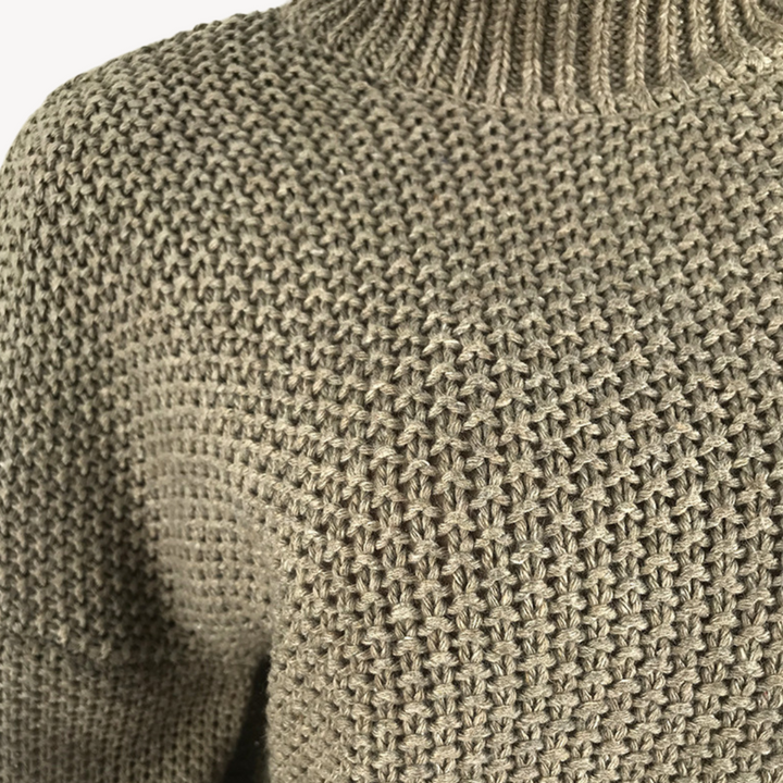 Womens Knit Pullover Sweater Relaxed Fit