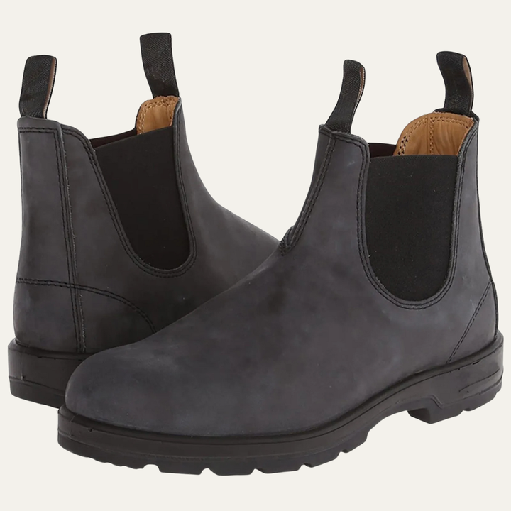 Mens Leather Chelsea Ankle Boots Outdoor Style - BritishMode