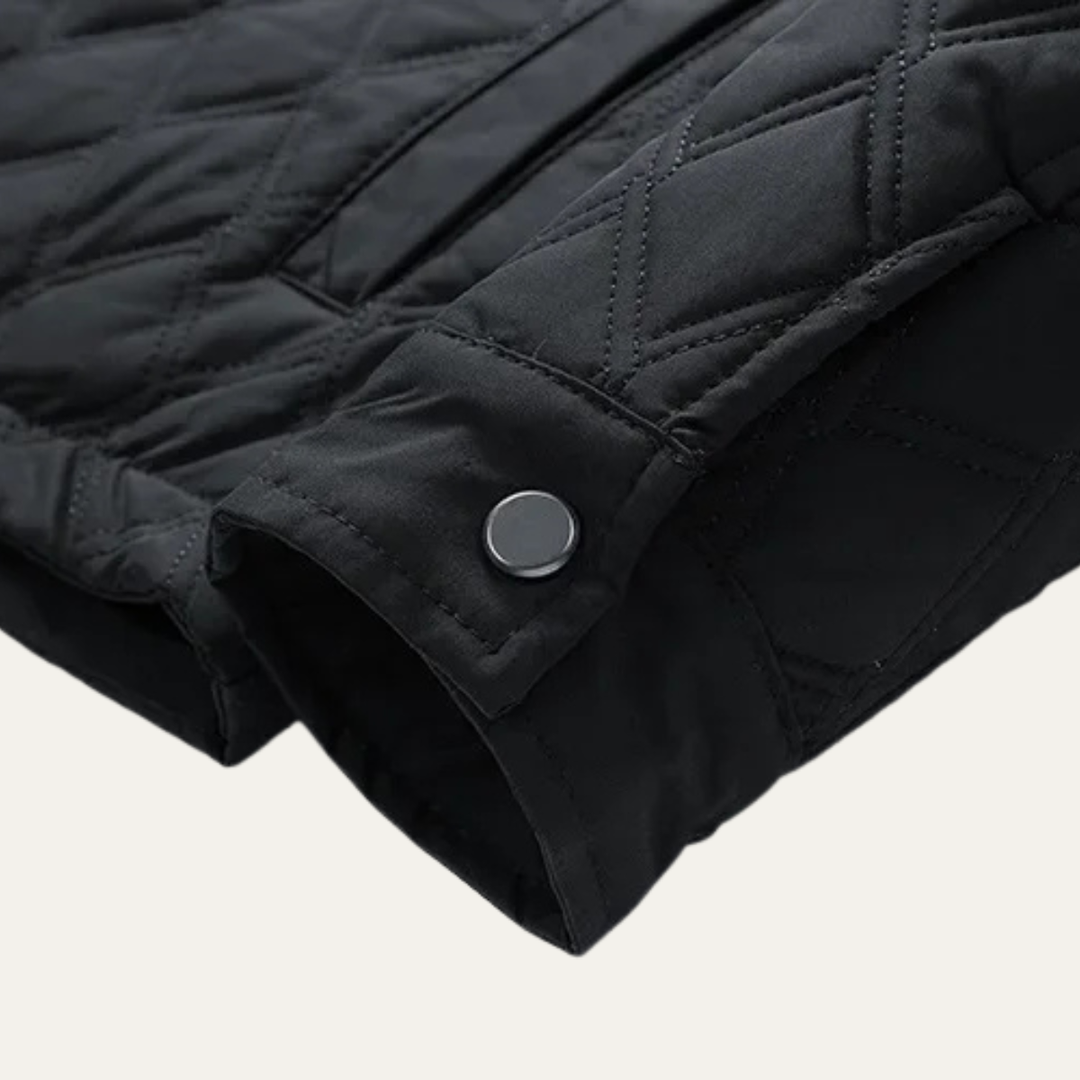 Mens Lightweight Quilted Jacket Diamond Padded