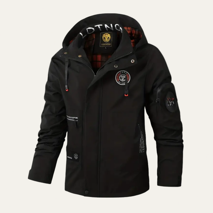 Mens Hooded Jacket Lightweight Urban Style