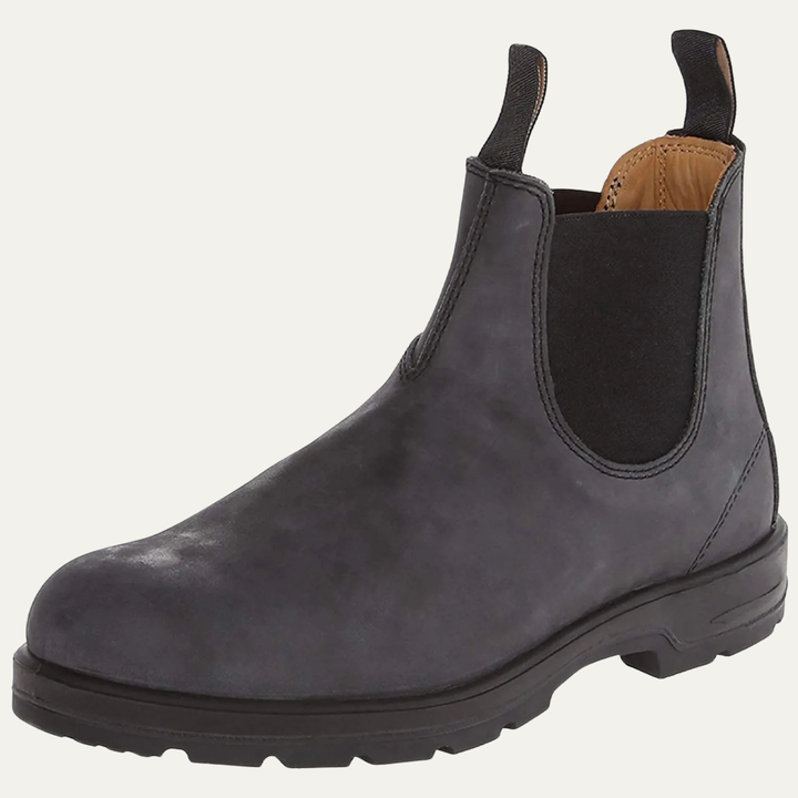 Mens Leather Chelsea Ankle Boots Outdoor Style