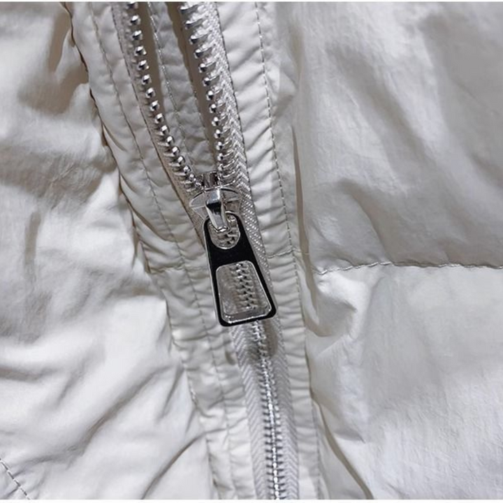 Womens Puffer Jacket with Hood Quilted Fit