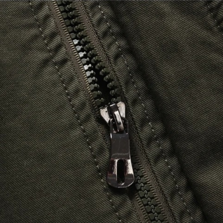 Mens Cargo Jacket Cotton Pockets Trendy Fit
