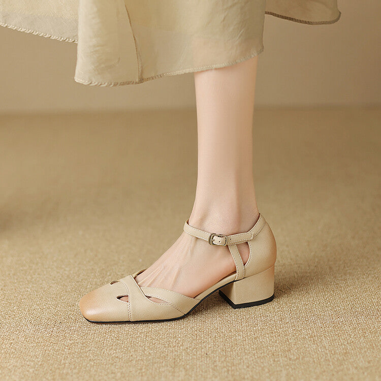Womens Genuine Leather Sandals Comfortable Fit