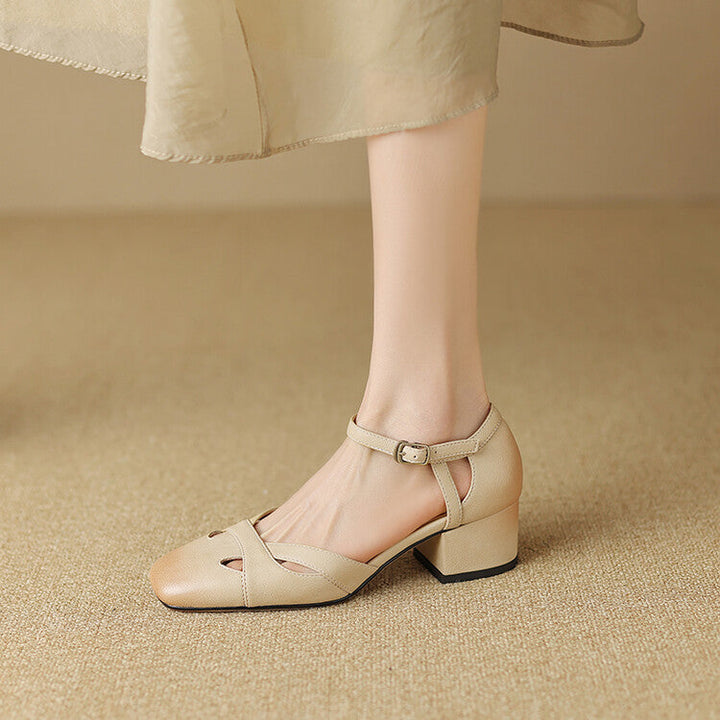 Womens Genuine Leather Sandals Comfortable Fit