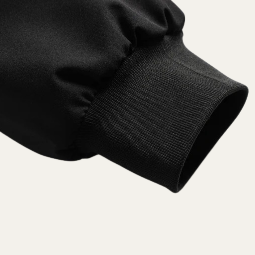 Mens Bomber Jacket Thick Fleece Hooded Winter Fit