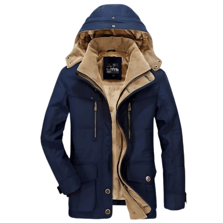 Unisex Winter Jacket Thermal Insulated with Deep Pockets
