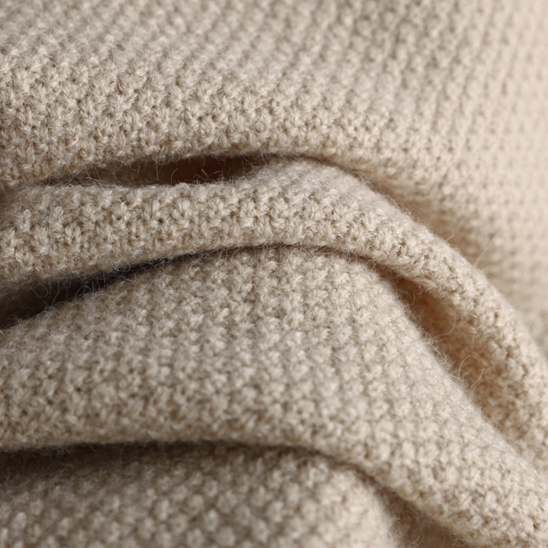 Womens Knit Loungewear Set Relaxed Fit