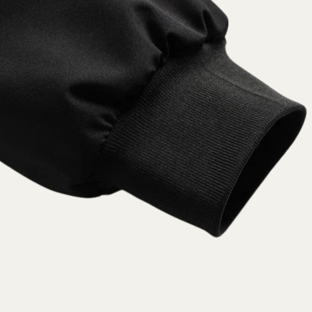 Mens Bomber Jacket Fleece Lined Hooded Warm Fit