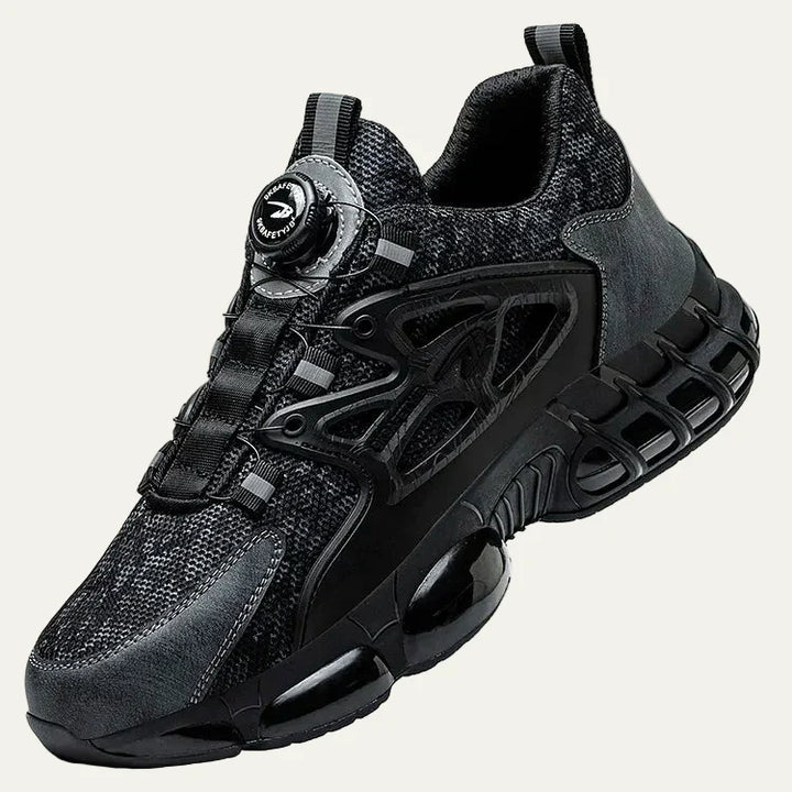 Mens Mesh Sneakers with Rotary Lacing System