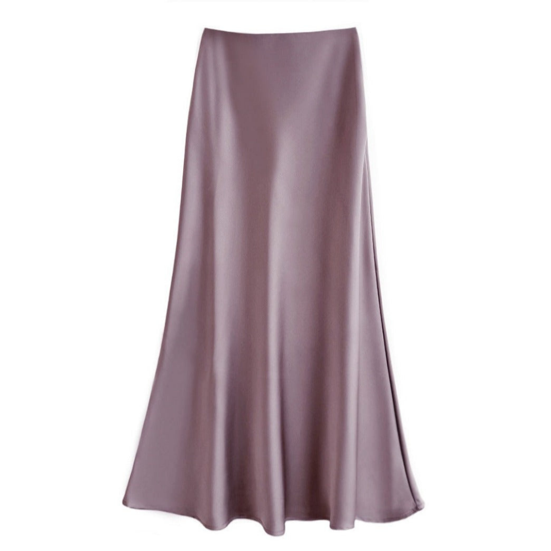 Womens Knee-Length Skirt Stylish Fit