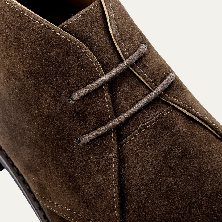 Mens Lace-Up Suede Boots Classic Style