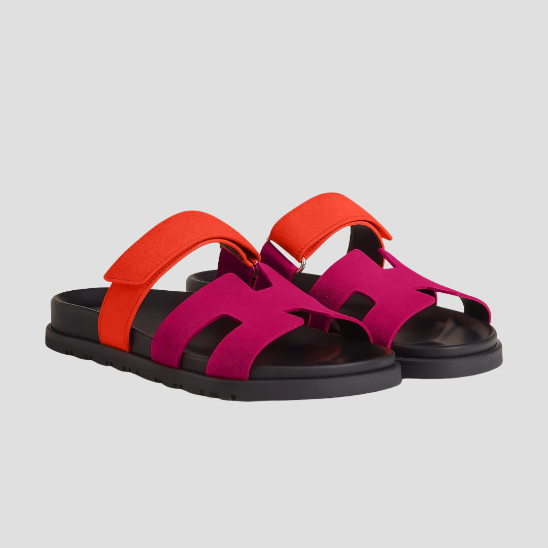 Womens Leather Toe Sandals Comfortable Fit