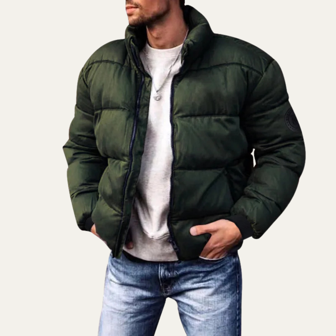 Mens Down Puffer Jacket Casual Street Style Winter