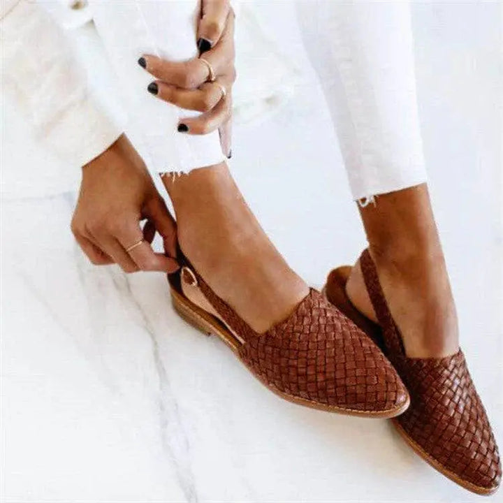 Womens Handcrafted Moccasins Refined Leather - BritishMode