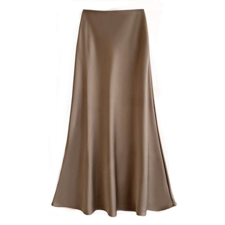 Womens Knee-Length Skirt Stylish Fit