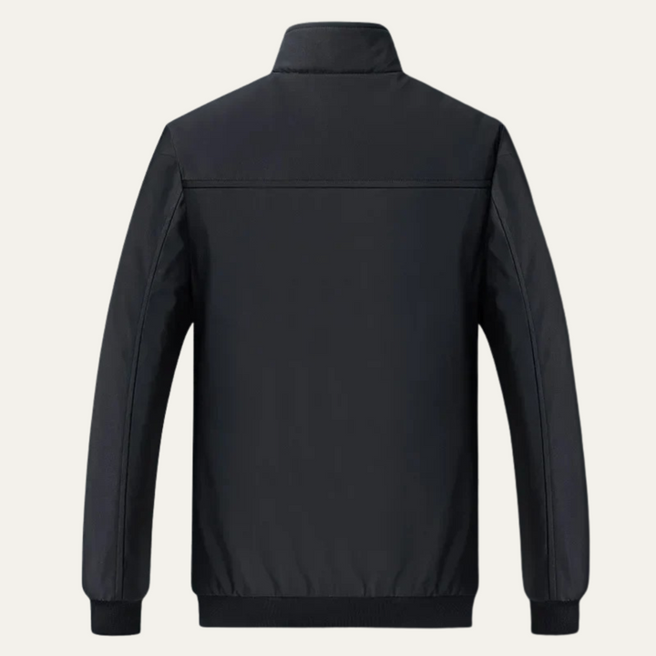 Mens Insulated Jacket Fleece Lined Zip Front