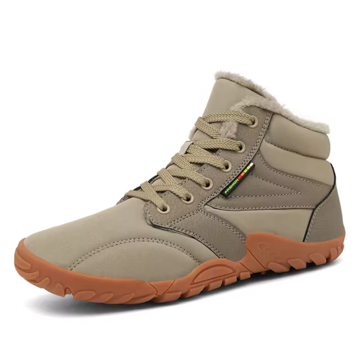 Mens Waterproof Winter Sneakers with Lining and Anti-Slip Sole - BritishMode