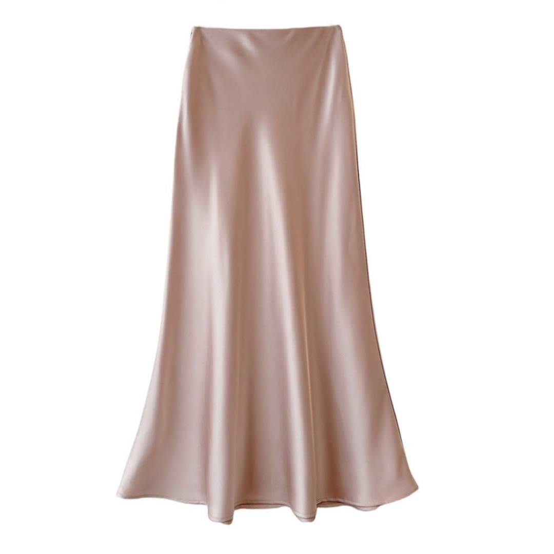 Womens Knee-Length Skirt Stylish Fit