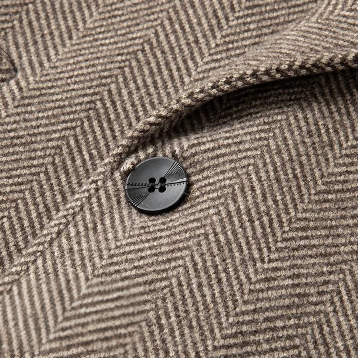 Mens Wool Blend Overcoat Slim Fit