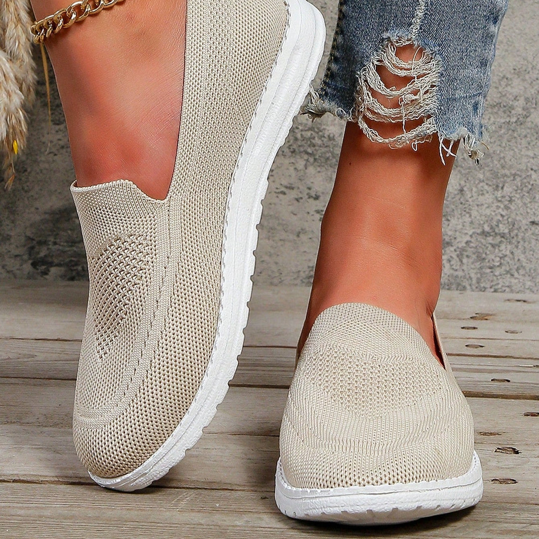Womens Slip-On Casual Walking Sneakers - BritishMode