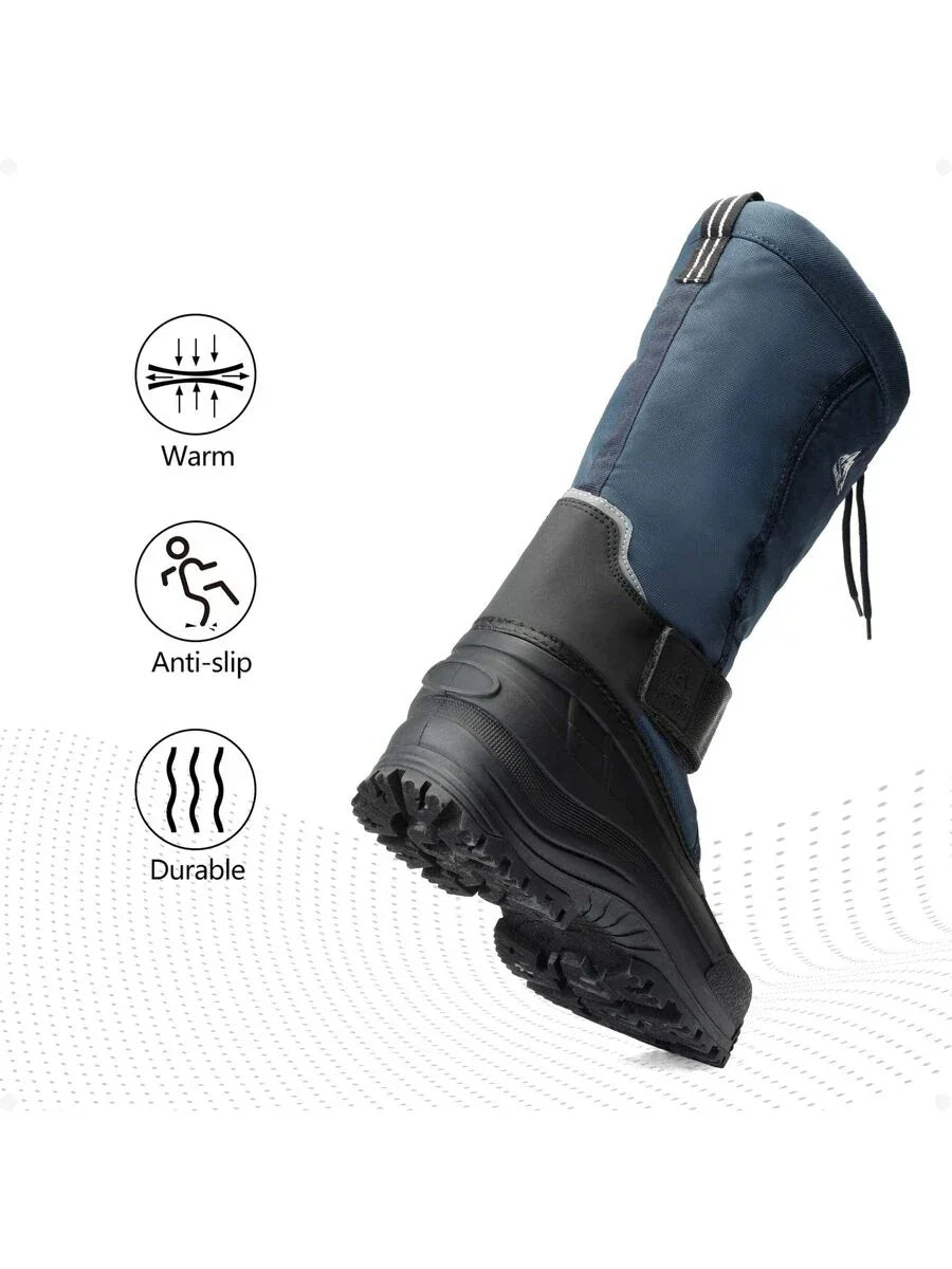 Unisex Waterproof Winter Boots Insulated Durable