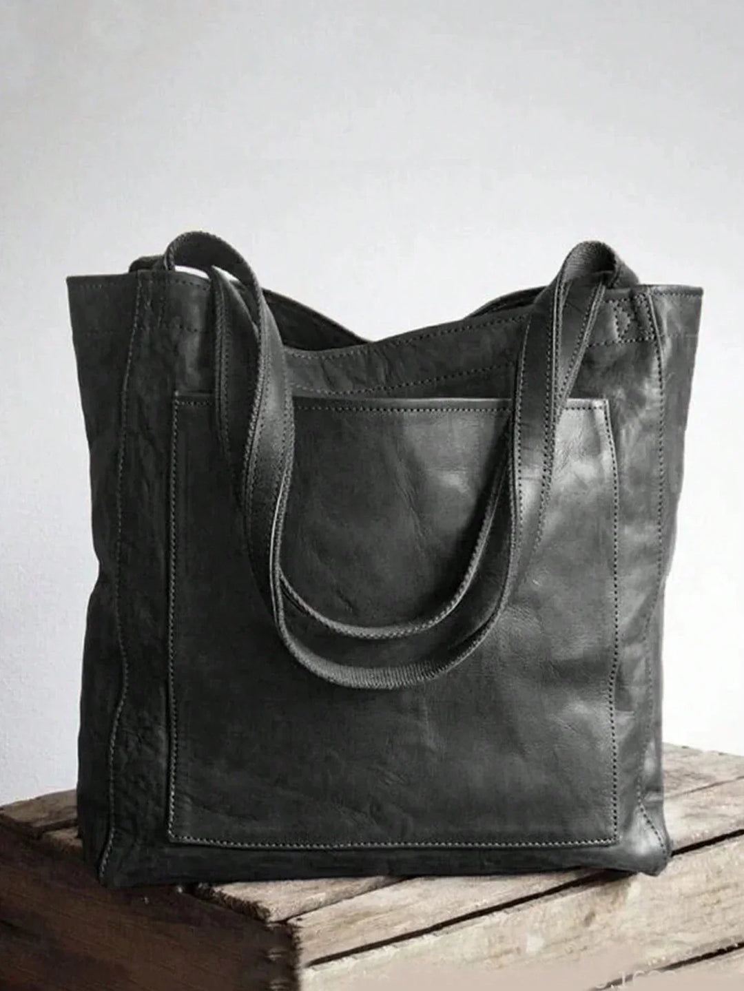 Womens Vintage Shoulder Bag Large Capacity Detachable Strap