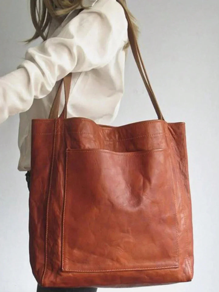 Womens Vintage Shoulder Bag Large Capacity Detachable Strap