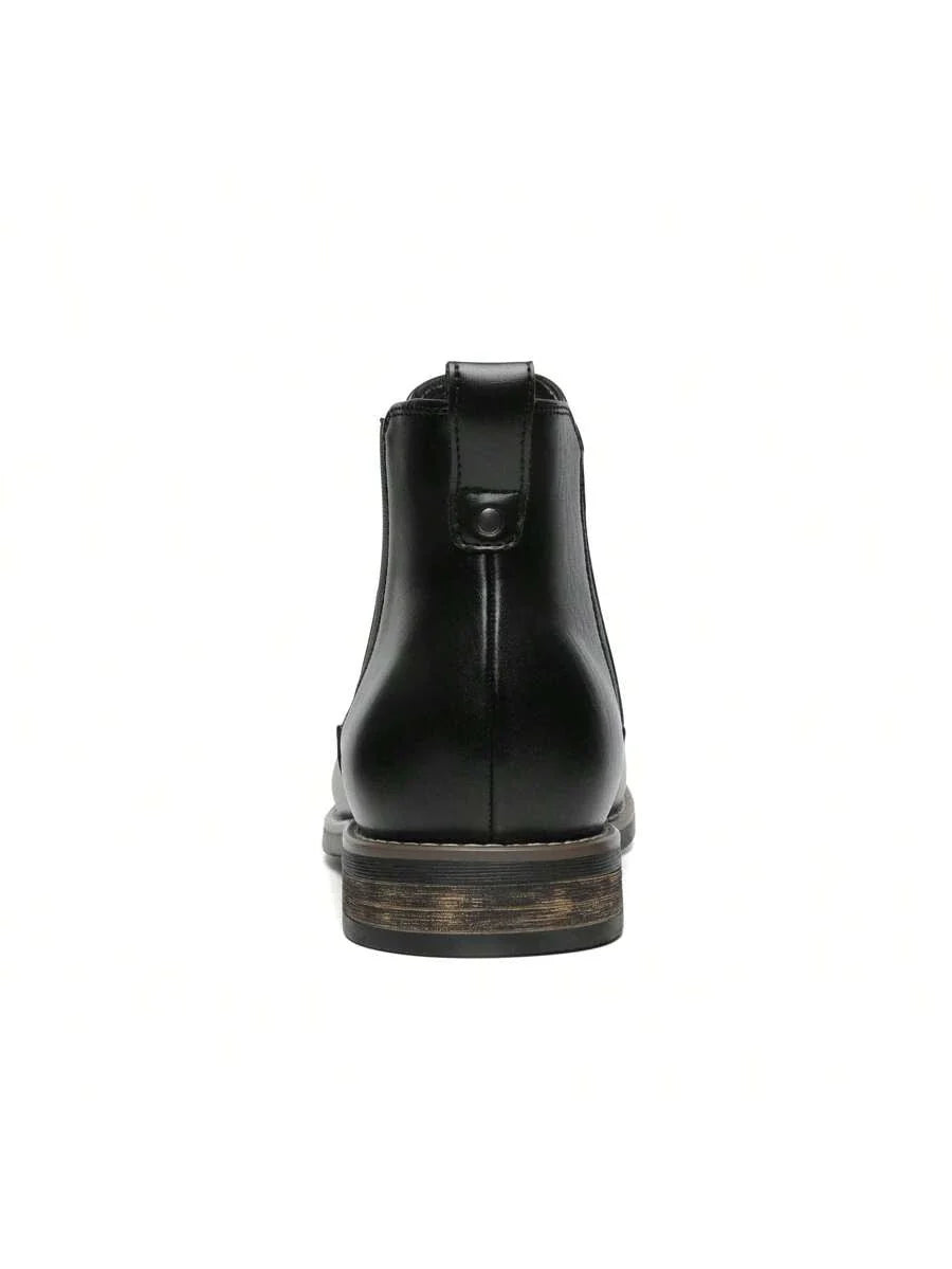 Unisex Chelsea Boots Suede Slip-On