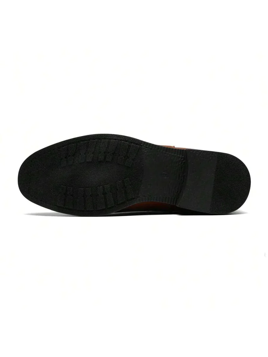 Unisex Chelsea Boots Suede Slip-On