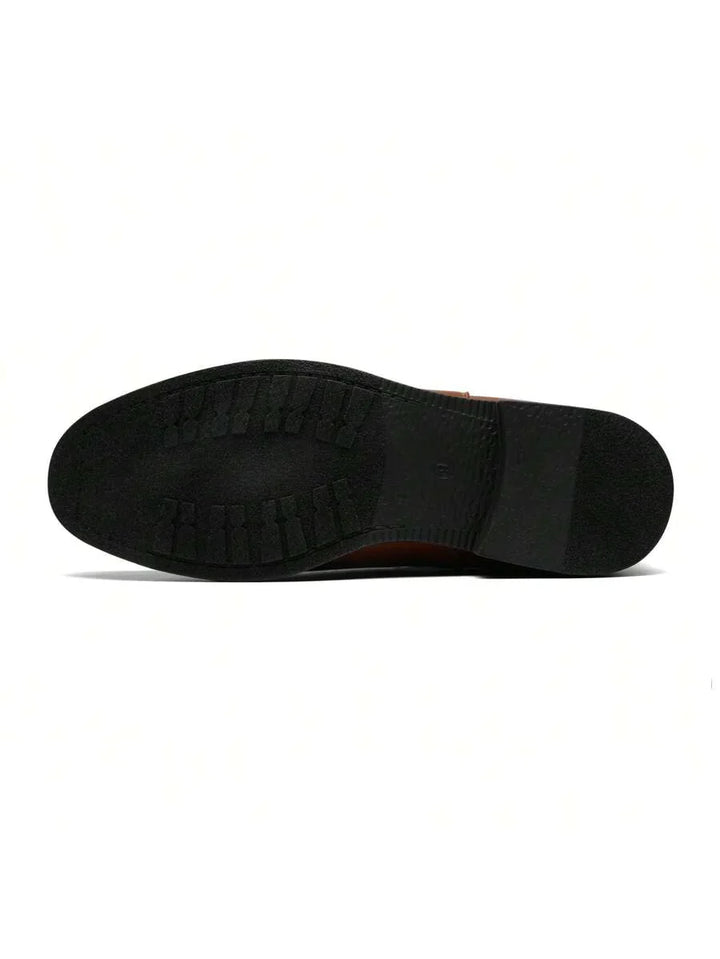 Unisex Chelsea Boots Suede Slip-On