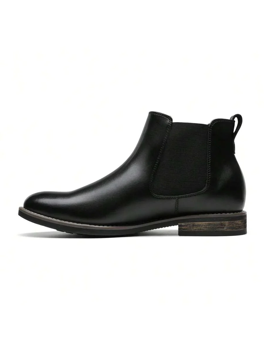 Unisex Chelsea Boots Suede Slip-On