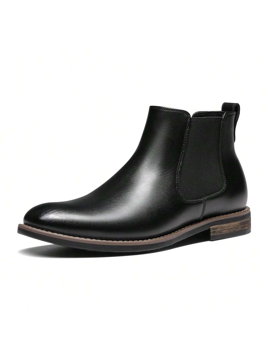 Unisex Chelsea Boots Suede Slip-On