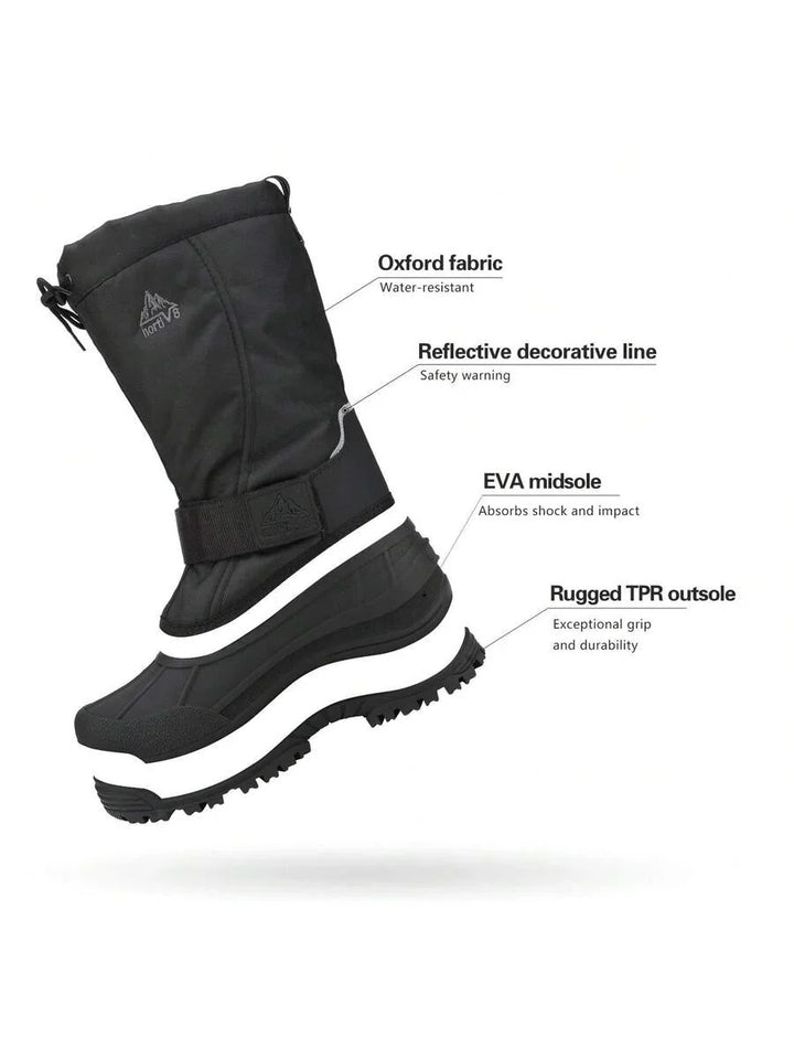 Unisex Waterproof Winter Boots Insulated Durable