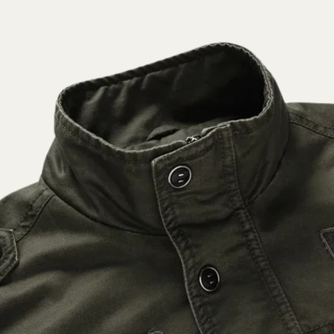 Mens Casual Military Cargo Tactical Jacket