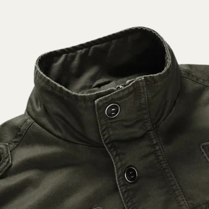 Mens Casual Military Cargo Tactical Jacket