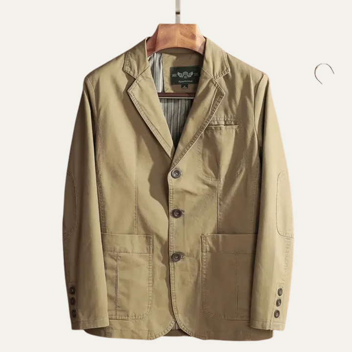 Mens Casual Lightweight Blazer Slim Fit Three Button