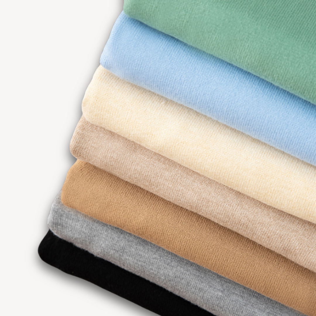 Mens Cashmere Sweater Elegant V-Neck