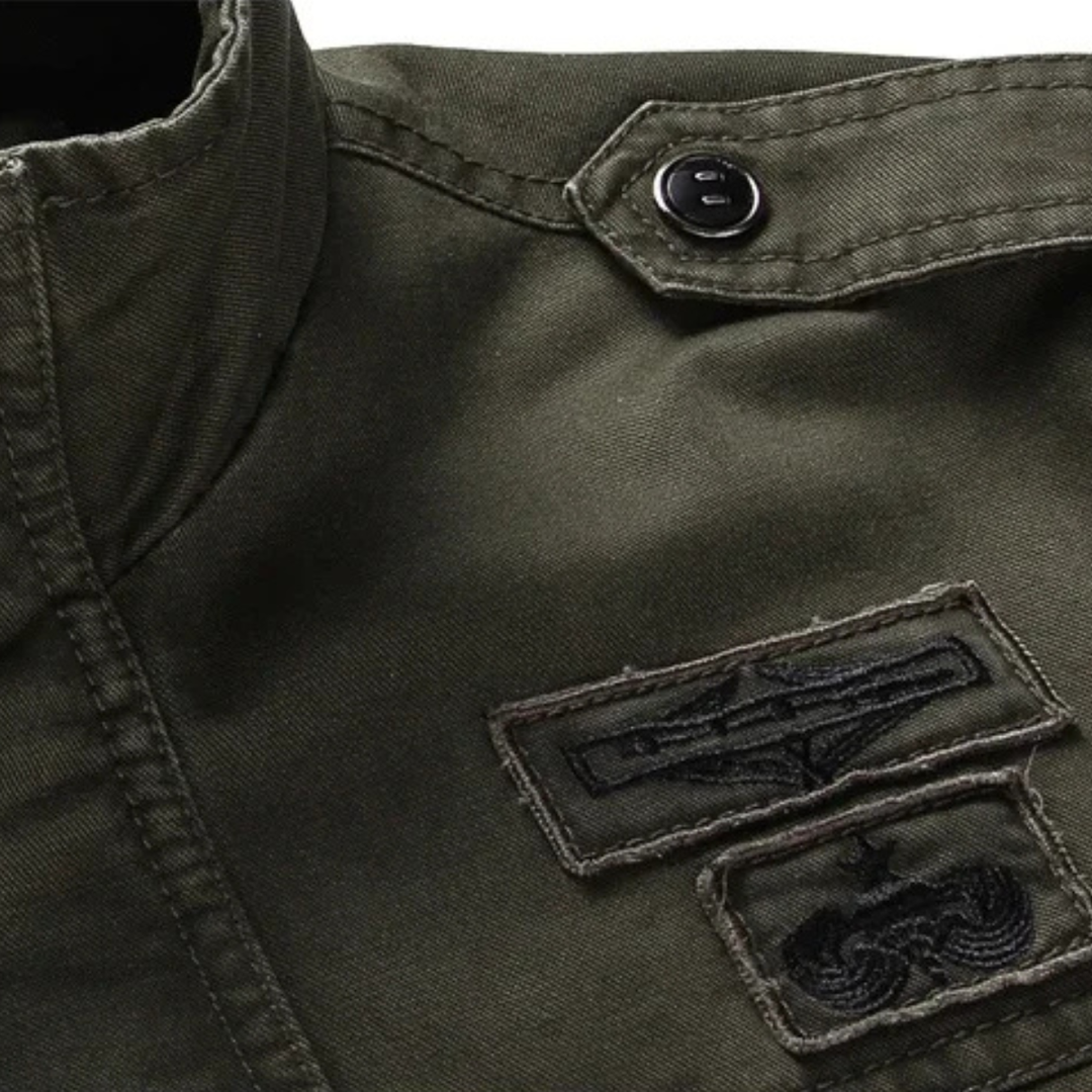 Mens Casual Military Cargo Tactical Jacket