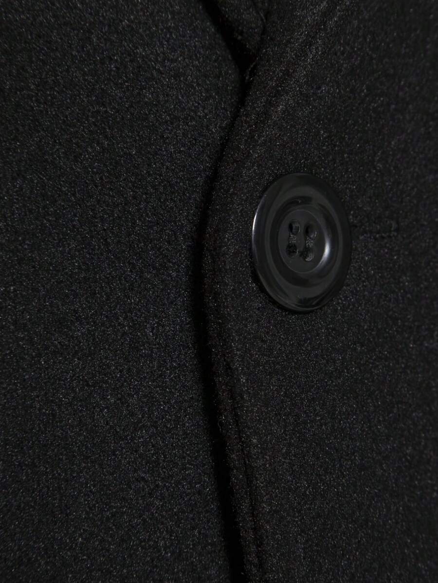 Mens Wool Overcoat Classic Fit