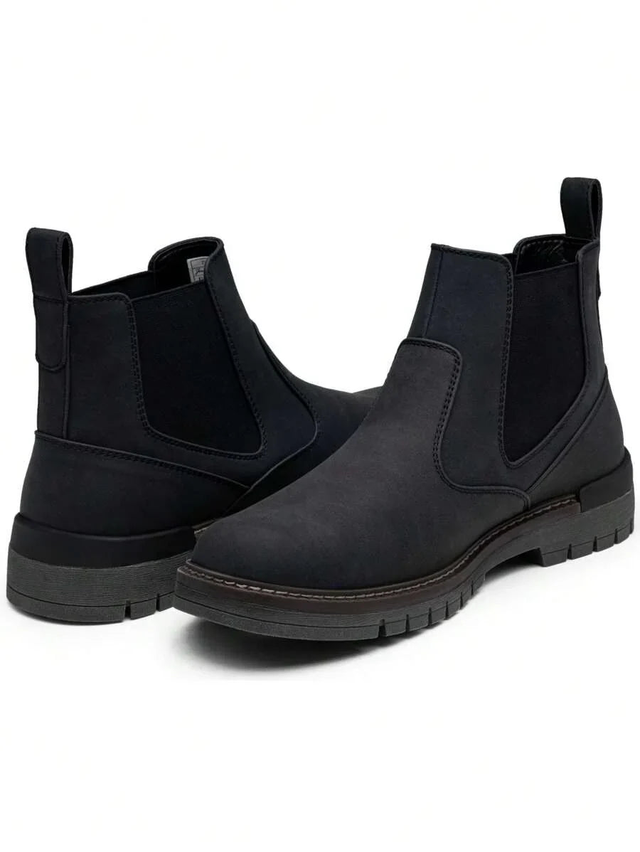 Unisex Chelsea Boots Chunky Sole Durable