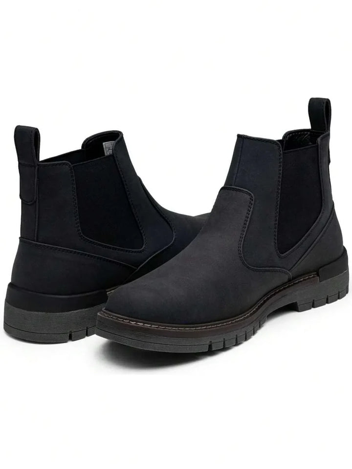 Unisex Chelsea Boots Chunky Sole Durable