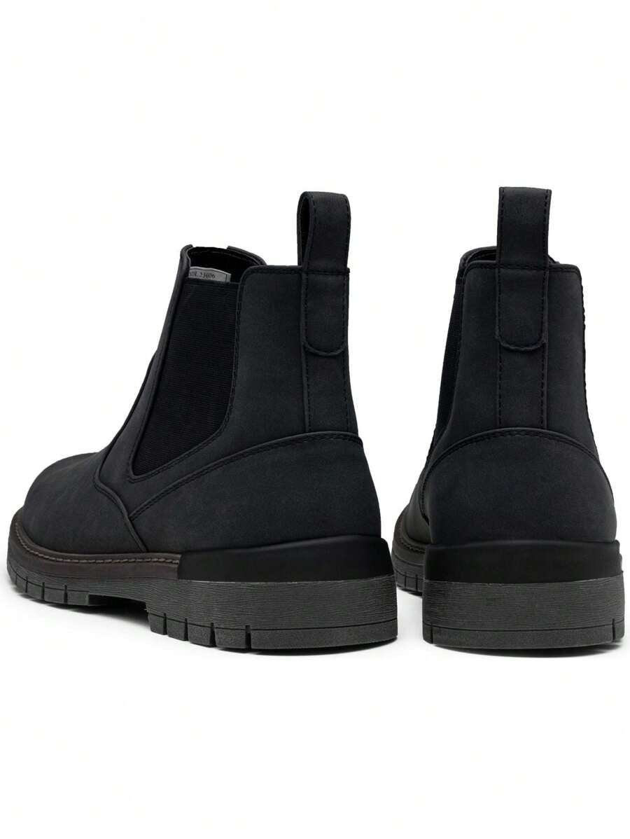 Unisex Chelsea Boots Chunky Sole Durable