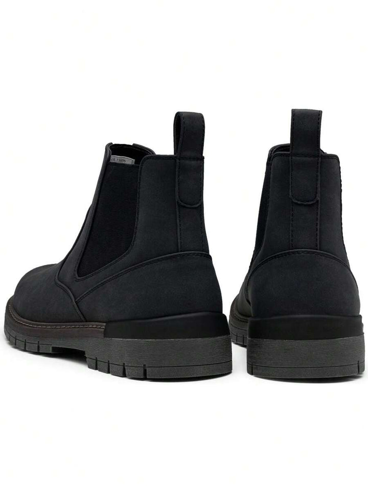 Unisex Chelsea Boots Chunky Sole Durable