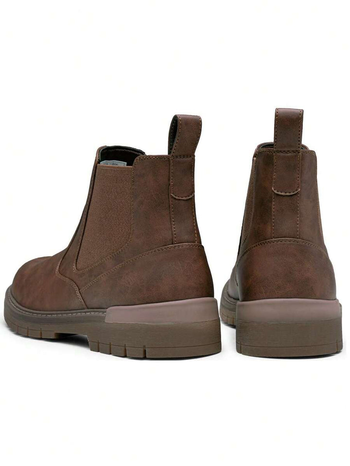 Unisex Chelsea Boots Chunky Sole Durable